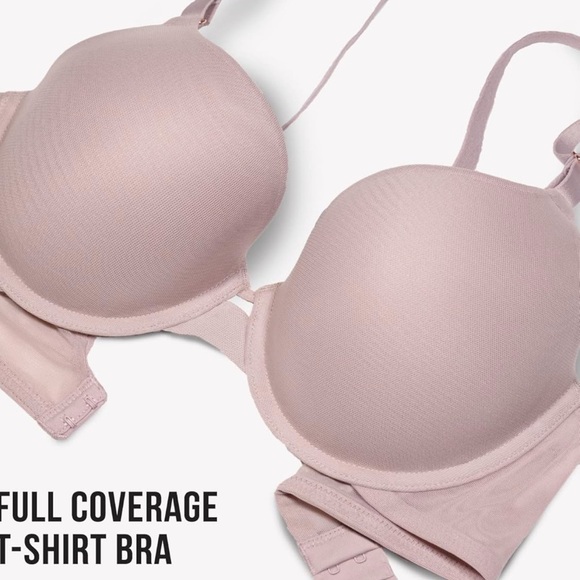 Smart & Sexy Women's Bark Padded Underwire T Shirt Bra Size 34DD Full Coverage - Picture 3 of 7